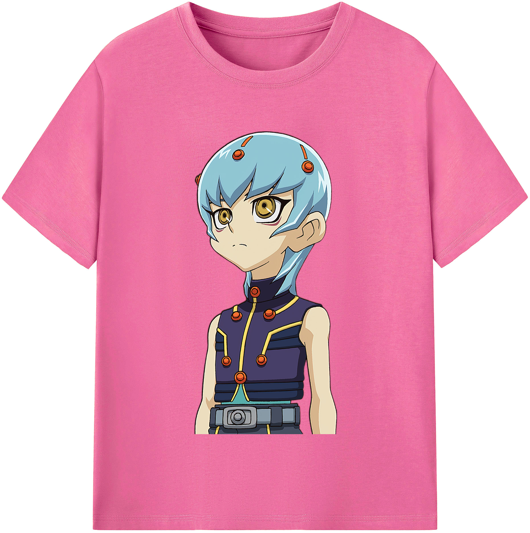 （画像用） 遊☆戯☆王 Yu-Gi-Oh! レディースカジュアルプリントTシャツ（綿100％）